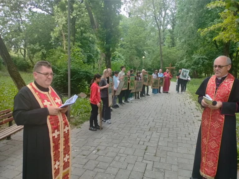 Calea Crucii Grădina Romei